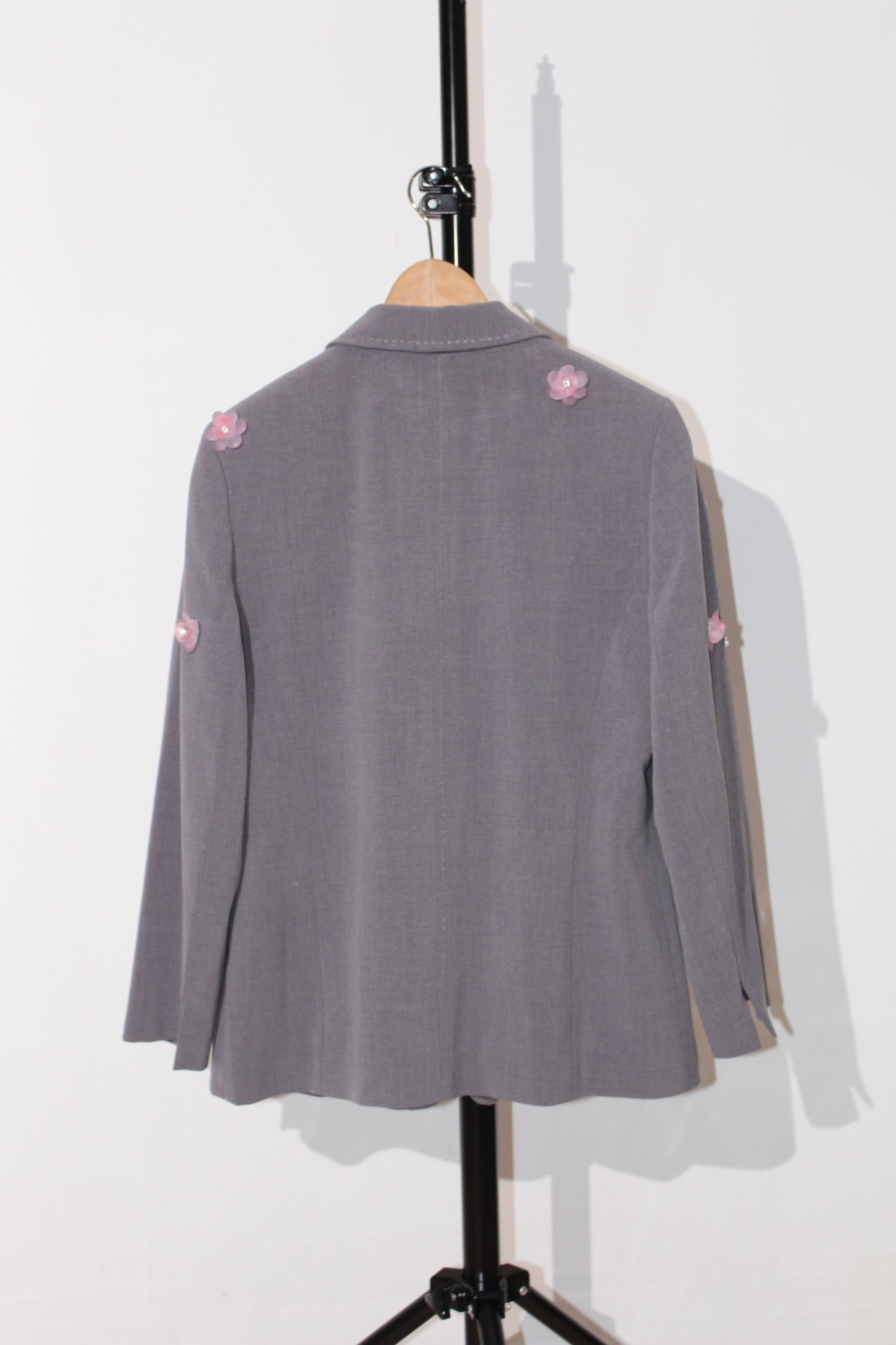 FLOWER AND CRYSTAL BLAZER