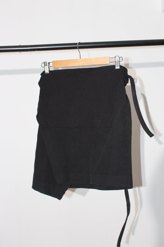 APRON WRAP SKIRT